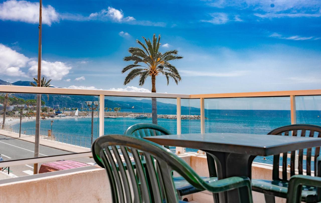 Hotel Et Appartements Reine D'Azur Roquebrune-Cap-Martin Ngoại thất bức ảnh