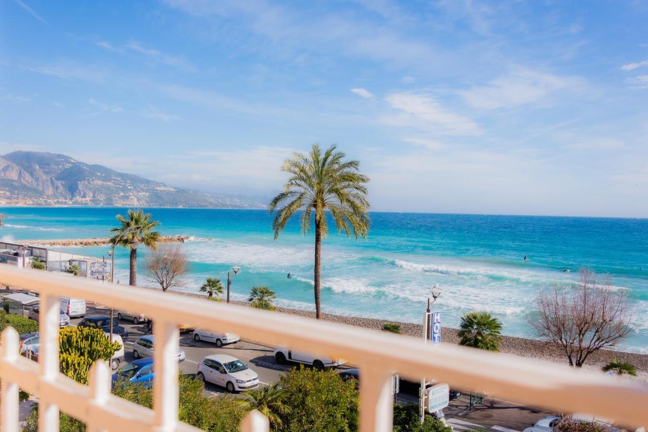 Hotel Et Appartements Reine D'Azur Roquebrune-Cap-Martin Ngoại thất bức ảnh