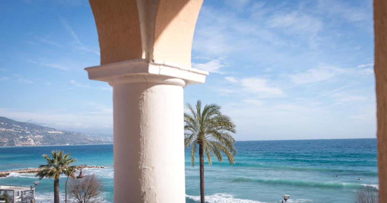 Hotel Et Appartements Reine D'Azur Roquebrune-Cap-Martin Ngoại thất bức ảnh